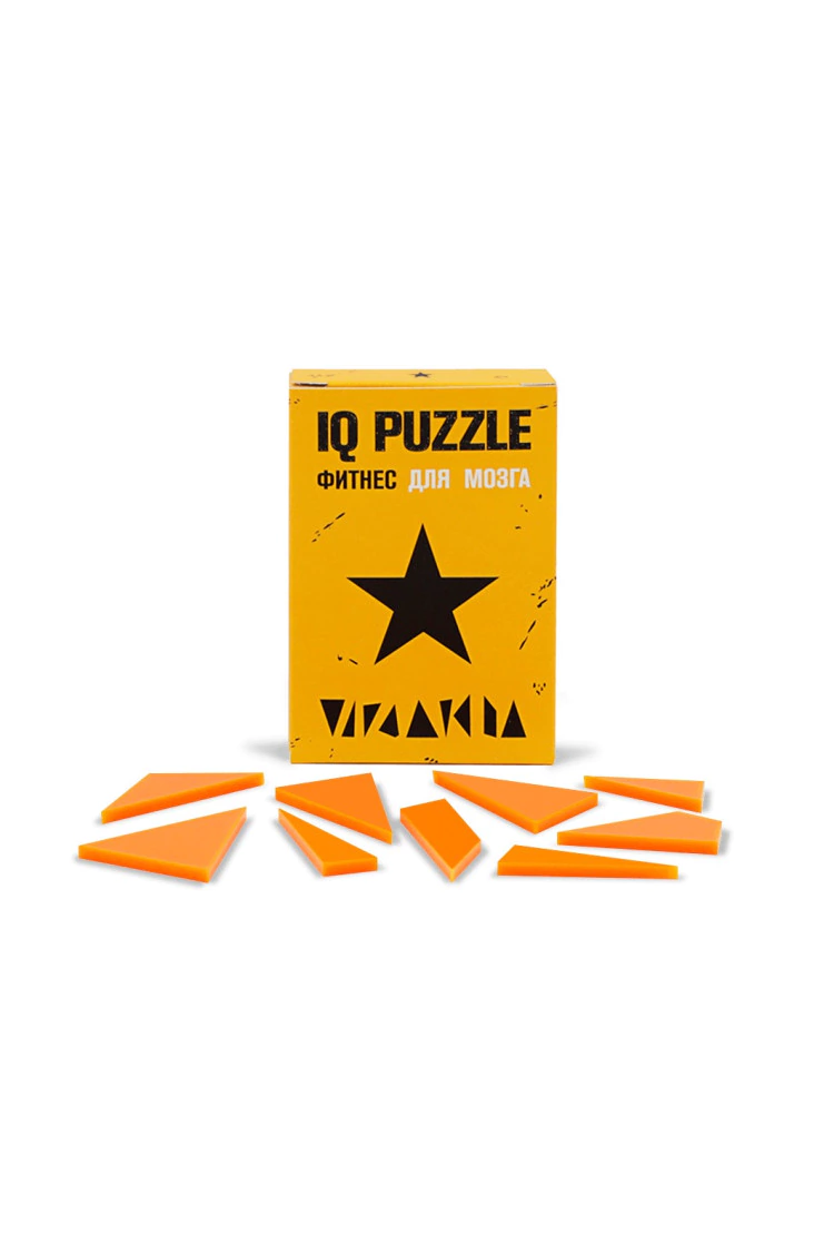 IQ PUZZLE Звезда ( 9 деталей)