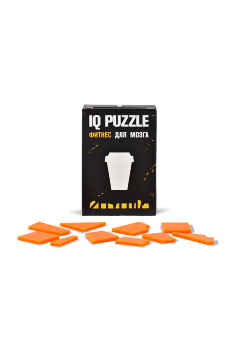 IQ PUZZLE Кофейный Стаканчик ( 10 деталей)