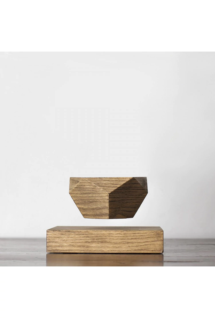 Парящий горшок Leplant Wood тёмный (бонсай)