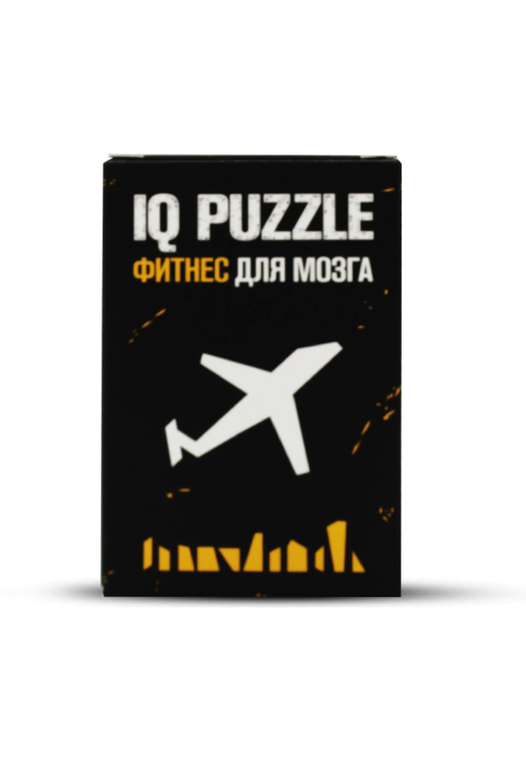 IQ PUZZLE Самолет (11 деталей)