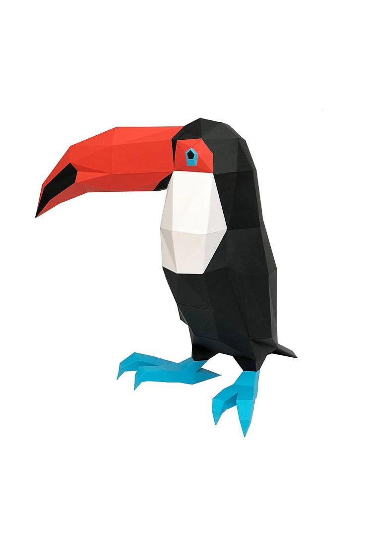 3D фигура Paperraz "Тукан"