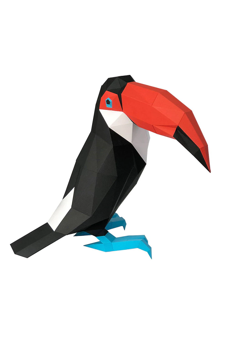 3D фигура Paperraz "Тукан"