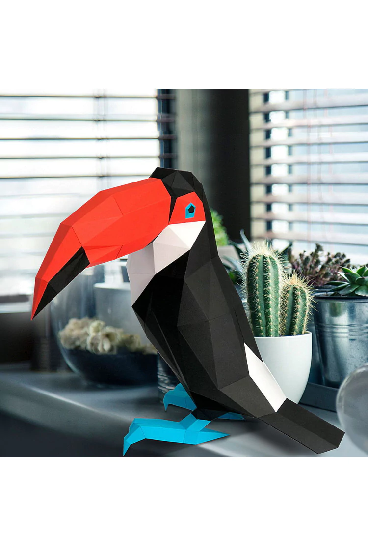 3D фигура Paperraz "Тукан"