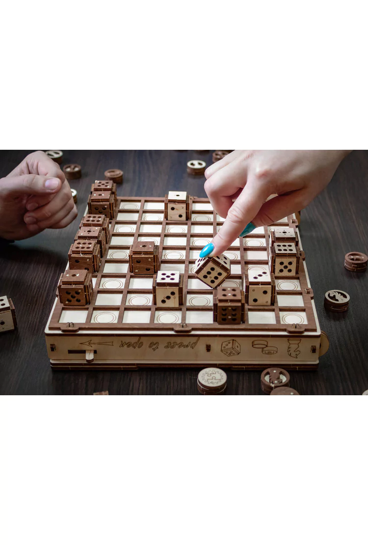 Конструктор деревянный 3D EWA Gameset Игровой набор
